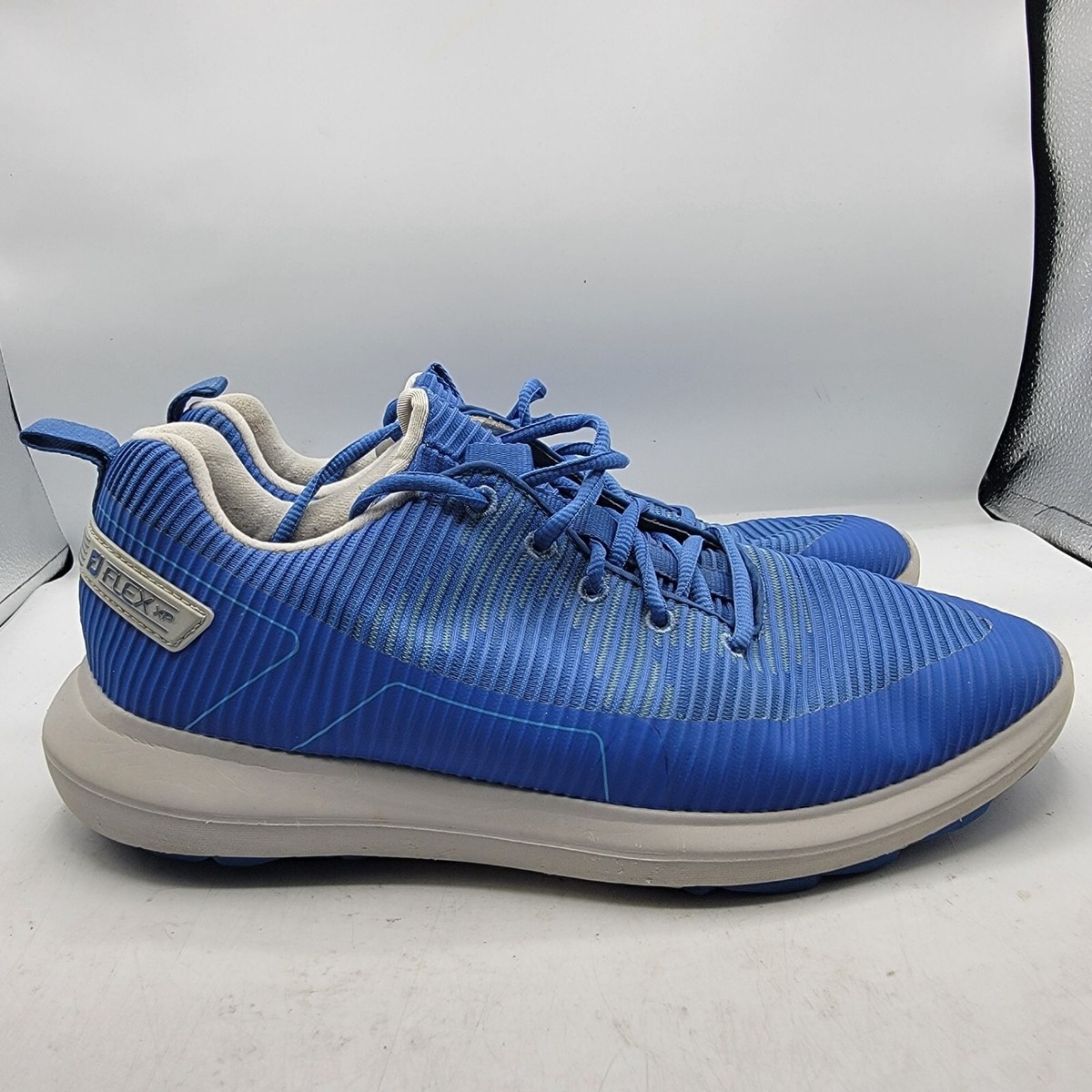 FootJoy Flex XP Mens Size 10 M Royal Blue Golf Shoes  display picture 3