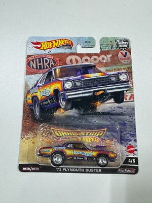 Hot Wheels Car Culture 1/64 Plymouth Duster 73 Drag Strip FPY86