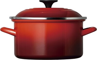 Le Creuset Casserole 20cm Cherry Red 3.7L Enamel on steel from
