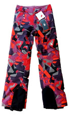 Womens Spyder Winner Taylored Snow Ski Snowboard Pants Size 6R NWT Red Camo