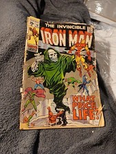 Iron Man #19 Vol. 1 Marvel Comics 1969 Silver Age Captain America Black Knight