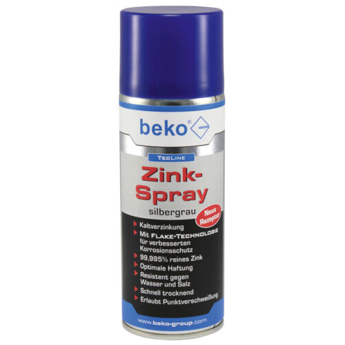 TecLine Zink-Spray Kaltverzinkung Korrosionsschutz gegenüber Zinkstaub 400 ml - Bild 1 von 1