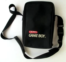 Game Boy Carrying Case for Original Gameboy Black Vintage Portable Travel Bag