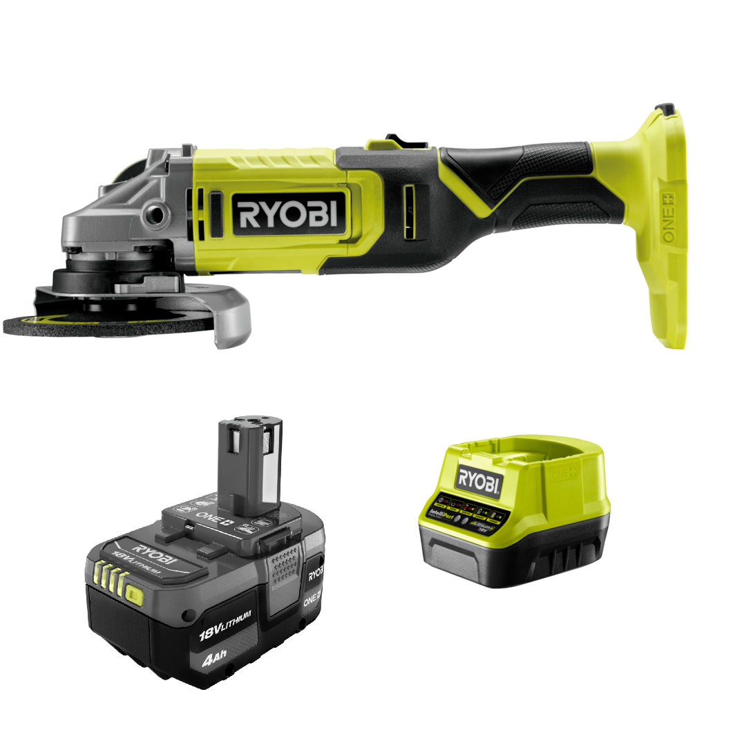 Ryobi Tools Ryobi Battery Operated Grinder Cordless Angle Grinder