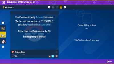 Pokémon Scarlatto E Vola/ Quaquaval/ Lucdo 6V / Lvello 100 - Foto 6