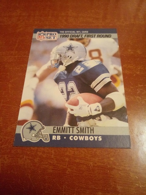 EMMITT SMITH 1990 PRO SET ROOKIE CARD COWBOYS LOOK STORE EBay