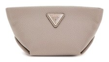 GUESS trousse de toilette Helina Top Zip Cosmetic Dark Taupe