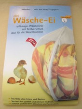 W&auml;sche-Ei mit Rei&szlig;verschlu&szlig; 80x56 cm