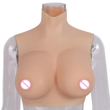 Dokier Silicone Breastplate Breast Forms Fake Boobs For Drag Queen Crossdresser