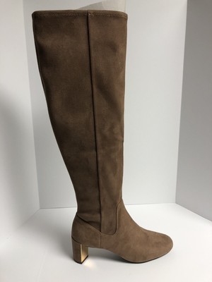 qamile block heel booties