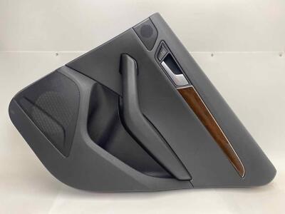 Rear RH Passenger Door Trim Panel Black 8R086730424A Fits 2009 - 2012 AUDI Q5