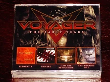 Voyager: The Early Years - Element V, Univers, I Am, Meaning Of 4 CD Box Set NEW