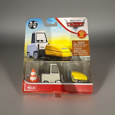 NEW DISNEY PIXAR CARS MILLIE METAL SERIES CARD 2021 CARS 3 MATTEL