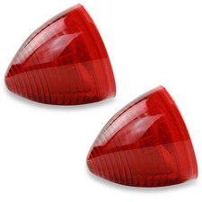 2 2.5 Incandescent Red Marker Light Beehive Retro Car Truck Motorcycle