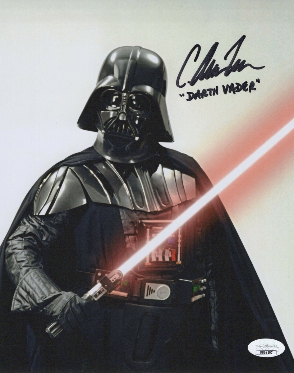 C. ANDREW NELSON Signed 8x10 STAR WARS DARTH VADER Photo Autograph