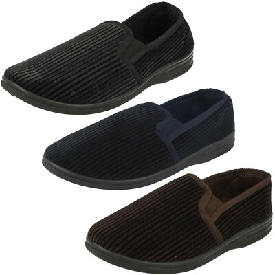Mens Spot On Slip On Quality Slippers