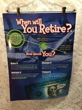 Teacher School Classroom Wall or Bulletin Board Poster--When will You Retire?