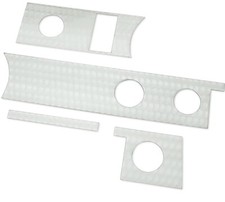 Oer 4 Piece Lower Dash Insert Kit For 1970-1972 Pontiac Gto Lemans And Tempest