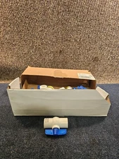 (QTY 20) HOMEWERKS VBV-P40-E4B 3/4 IN. PVC SCH. 40 SLIP x SLIP BALL VALVES WHITE