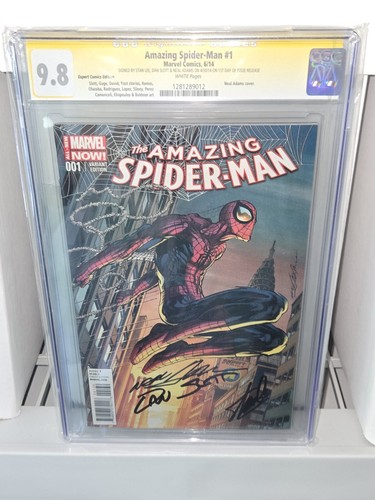 Amazing Spider-Man #1 Expert Variant CGC SS STAN LEE Signed 1st Day Release 9.8