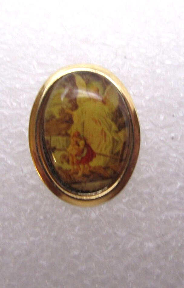 Christian Religion Angel Winged Lapel Pin (C842)