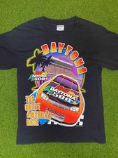 1999 Daytona 500 - Double Sided - Vintage NASCAR Tee Shirt Medium 