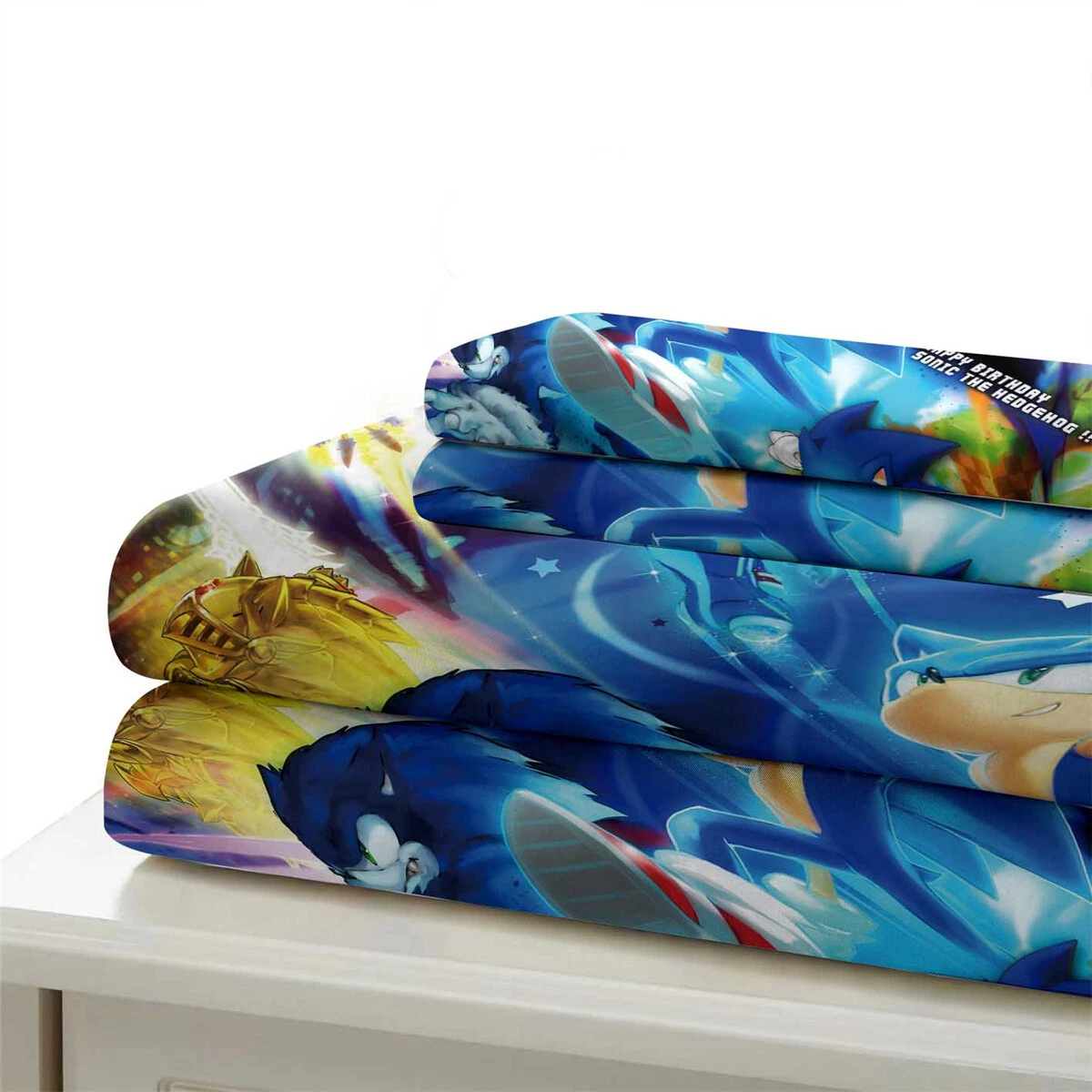 Sonic The Hedgehog Bedding Set, Gift for Friends