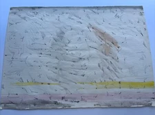 Dimitri Petrov Painting 1975 Abstract Vintage Expressionism Modernism Russian