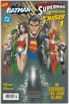   BATMAN & SUPERMAN PRÄSENTIEREN: IDENTITY CRISIS #1 COMICHEFT NEUW TOP Z0-1