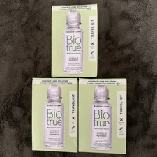 Bausch + Lomb BioTrue Multi-Purpose Contact Solution Travel Kit 2 Pack Exp 05/27