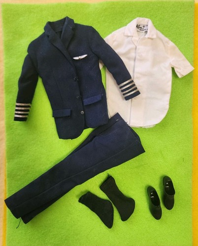 Vintage Barbie Ken American Airlines Outfit #0779 HTF