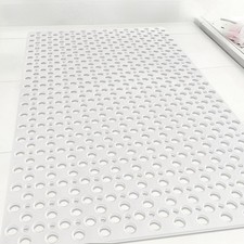 Non Slip Shower Mat: 47 X 32 Inch Large Shower Mats for Inside Shower - Soft ...