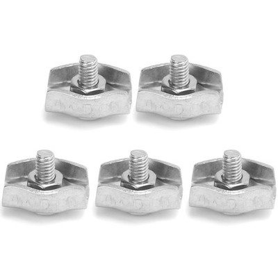3MM 5x Rope Clamp Marine Hardware Fixation Clip For Hoisting Machinery3m