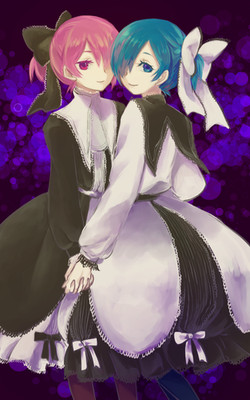 Anime ReZero girls kara hajimeru isekai seikatsu rem ram Custom 11x17 Poster