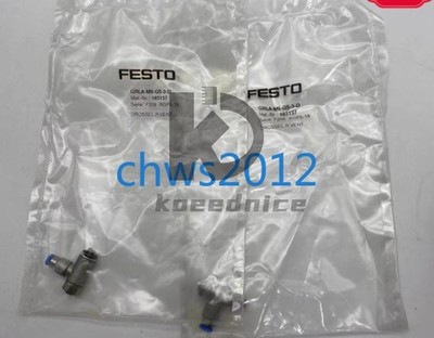 1 PCS NEW IN BOX FESTO throttle valve GRLA-M5-QS-3-D 193137