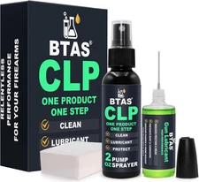 Gun Cleaner and Lubricant CLP Gun Oil Cleaning Kit Universal Spray Solvent 2Oz &