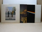 Lot of 4 Classic 70s Pink Floyd  LPs, Wall, Dark Side, Animals  VG or Better
