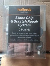Halfords Stone Chip Scratch Repait Kit For Peugeot In Black