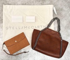 Stella McCartney Reversible Falabella Bag Brown Chain Convertible Used