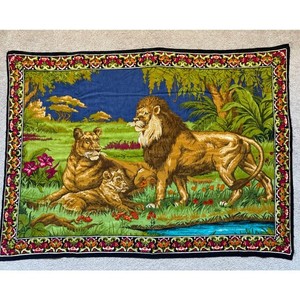 Vintage Lion Tapestry | eBay