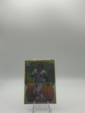 2023 Bowman #BCP-98 Jorge Burgos Chrome Prospects Yellow Refractors #/75