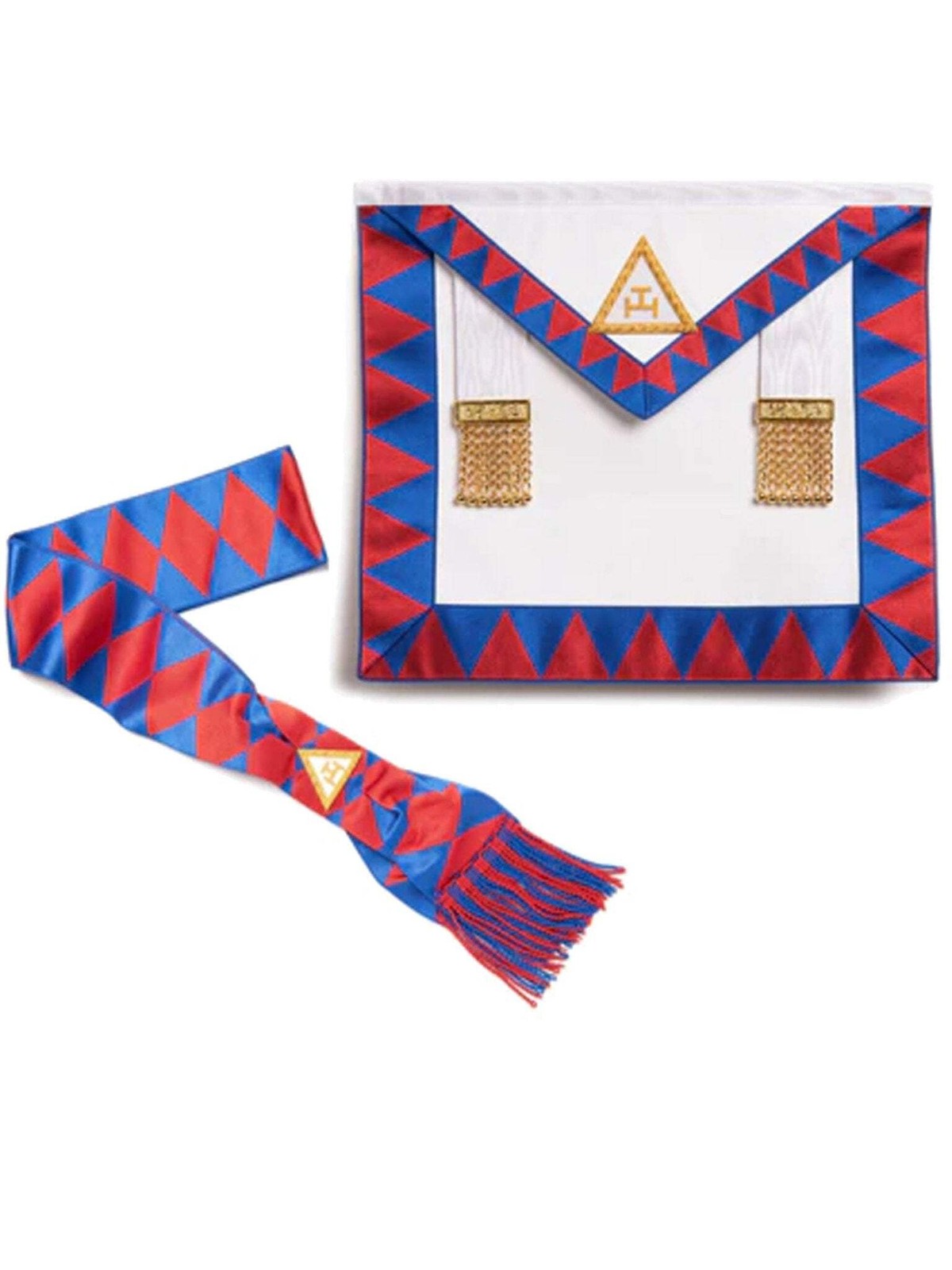 Masonic Regalia UK Royal Arch Companion Apron & Sash set / Chapter Apron - Mason