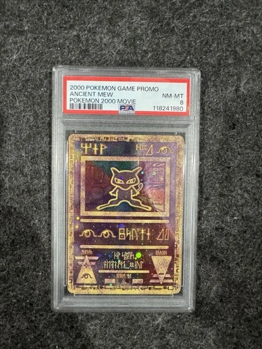 Pokémon Ancient Mew 1 Miscellaneous Cards & Products Promo Holo PSA 8 2000