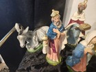 Lot Of 9 Vintage Nativity Pieces Paper Mache ITALY  — photo 3