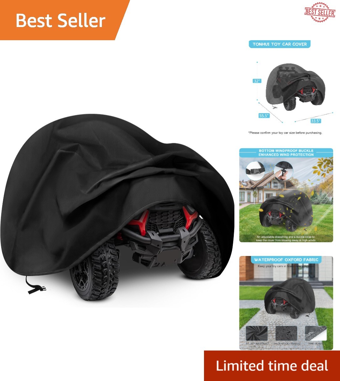 Kids Electric Car Cover