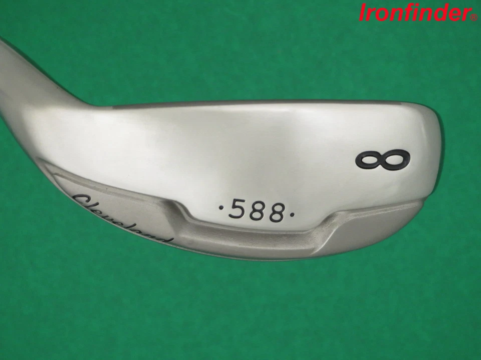 Cleveland 588 Altitude 8 Iron Traction 85 Stiff Steel Shaft Mens LEFT HAND - NEW - Image 3 of 4