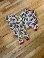 Dr. Seuss The Grinch Pajama Set Size 8 Christmas Holiday