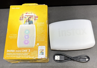 Fujifilm Instax Mini Link 3 Bluetooth Smartphone Printer Clay