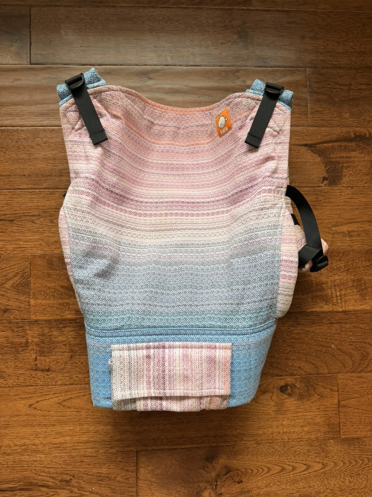 Tula Signature Baby Carrier Toddler Pink Purple Lolly Wovens Chania Ombré Bianco