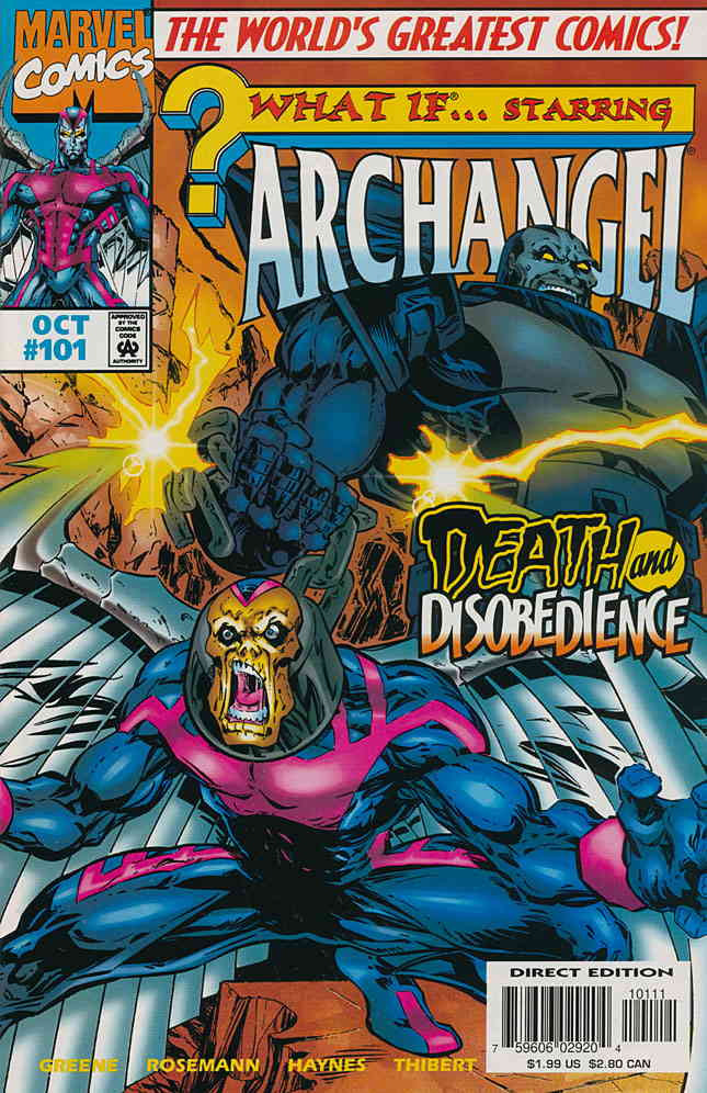 What If Vol 2 #101 VF Marvel Archangel Apocalypse - combined shipping available